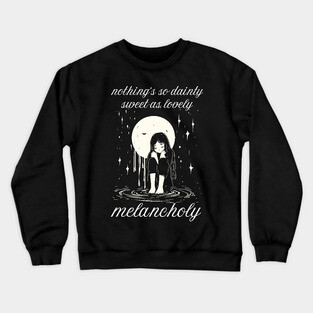 Lovely Melancholy - Comfort of Depression Crewneck Sweatshirt