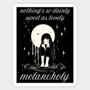 Lovely Melancholy - Comfort of Depression Sticker
