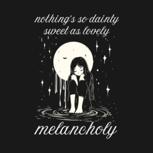 Lovely Melancholy - Comfort of Depression T-Shirt