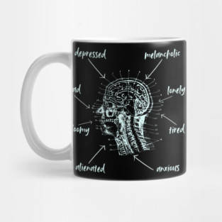 Anatomy of Depression - Playful & Sarcastic Mug
