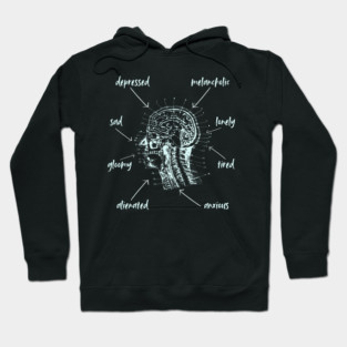 Anatomy of Depression - Playful & Sarcastic Hoodie