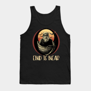 Old Man Life Advice - Existential Fear & Disharmony Tank Top