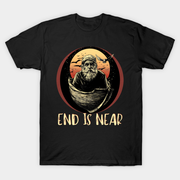 Old Man Life Advice - Existential Fear & Disharmony T-Shirt by TuncGK
