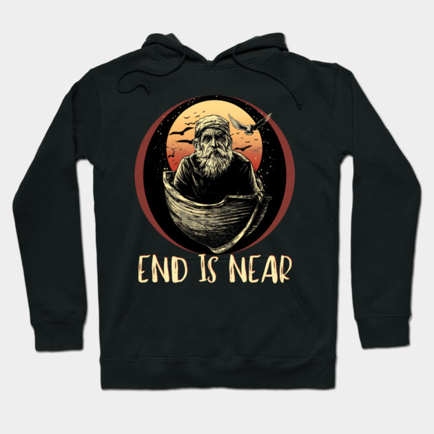 Old Man Life Advice - Existential Fear & Disharmony Hoodie by TuncGK