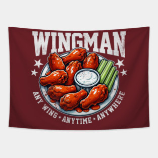 Wingman Any Wing Anytime Anywhere Tapestry