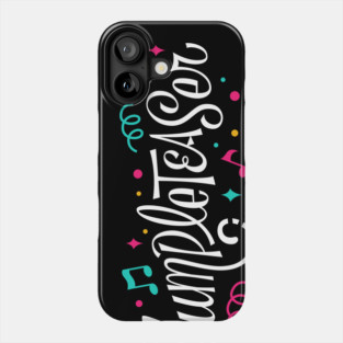 Rumpleteaser Logo with Colors and Shapes Phone Case