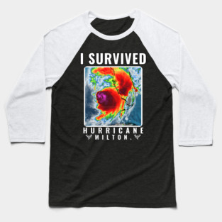 I Survived Hurricane Milton Baseball T-Shirt