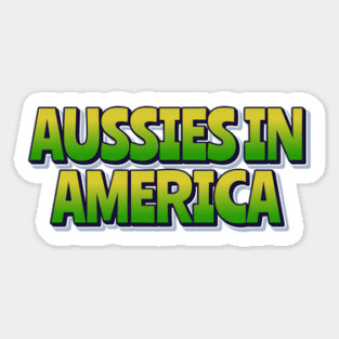 Aussies In America Magnet
