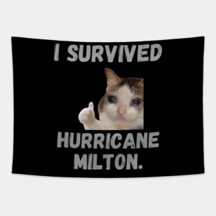 I survived hurricane milton Tapestry
