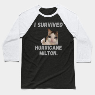 I survived hurricane milton Baseball T-Shirt