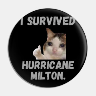 I survived hurricane milton Pin