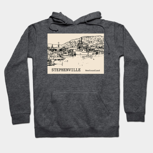 Stephenville Newfoundland Hoodie by Lakeric