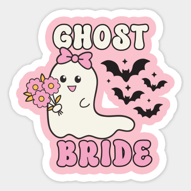 Cute Ghost Bride Halloween Magnet by TurnEffect