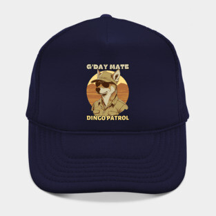A Very Friendly Dingo Patrol Officer - G'day Mate Hat