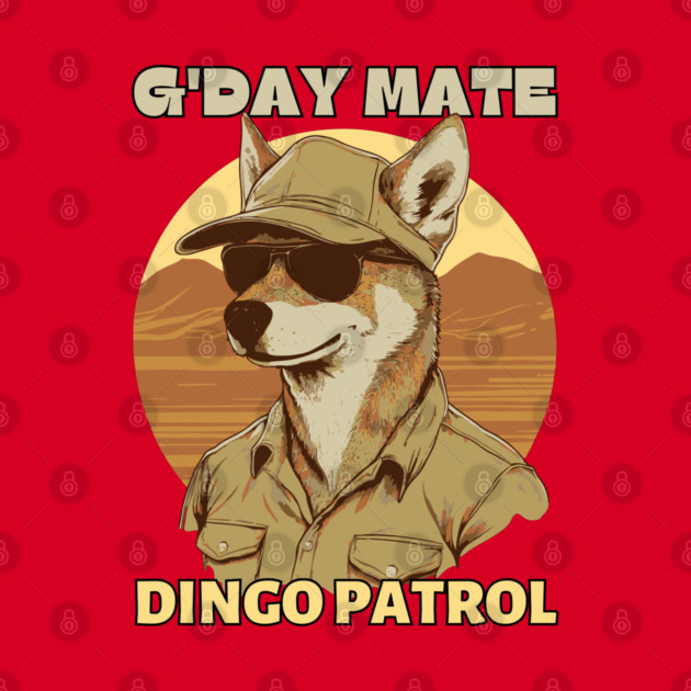 A Very Friendly Dingo Patrol Officer - G'day Mate by TuncGK