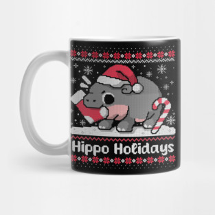 Moo deng ugly christmas sweater Mug
