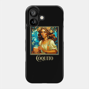 Art Nouveau Coquito Phone Case
