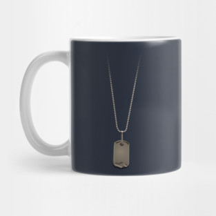 dog tag Mug