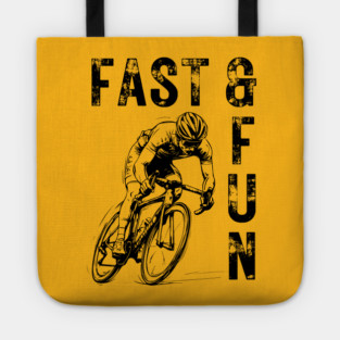 Cycling through Life - Dream of a Biker - Fast & Fun Tote