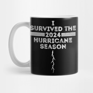 I Survived the 2024 Hurricane Season Vintage Hurricane Milton Survivor 2024 Florida Mug