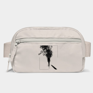 Nothing is Real - Surrealist Line Art Bag