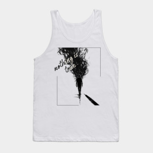 Nothing is Real - Surrealist Line Art Tank Top