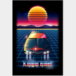 Knight Rider 80's Posters and Art