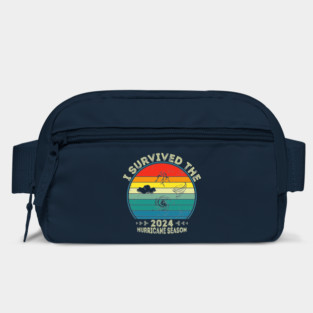 I Survived the 2024 Hurricane Season Retro Vintage - Hurricane Milton Survivor 2024 Florida Bag