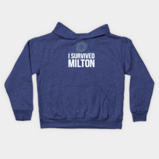 I Survived Milton Hurricane Kids Hoodie