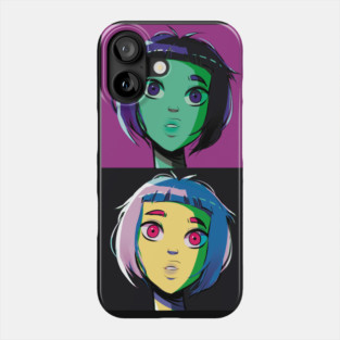 Pop Art Girl Phone Case