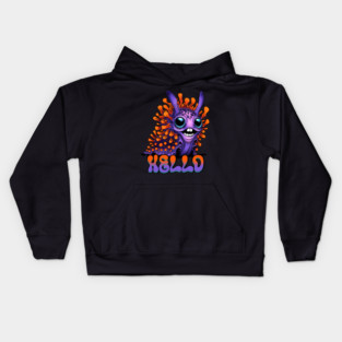 Happy Spanish Shawl Nudibranch Kids Hoodie