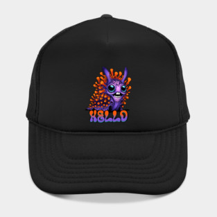 Happy Spanish Shawl Nudibranch Hat