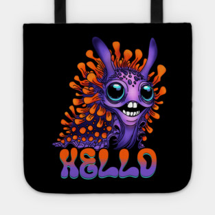 Happy Spanish Shawl Nudibranch Tote