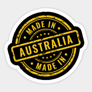 Made In Australia Sticker
