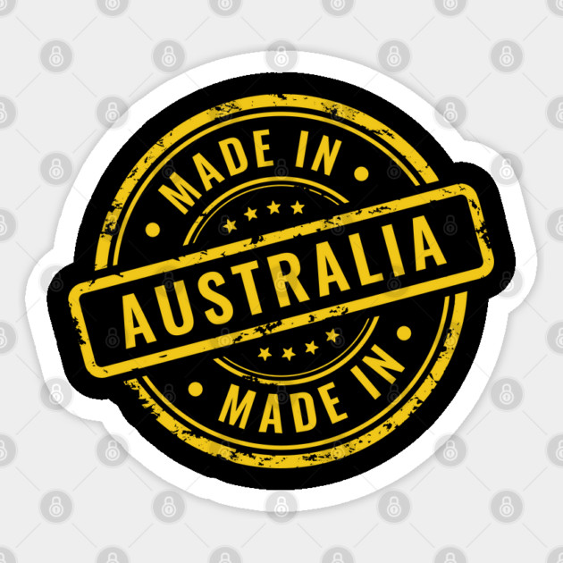 Made In Australia Sticker by Timeless Chaos