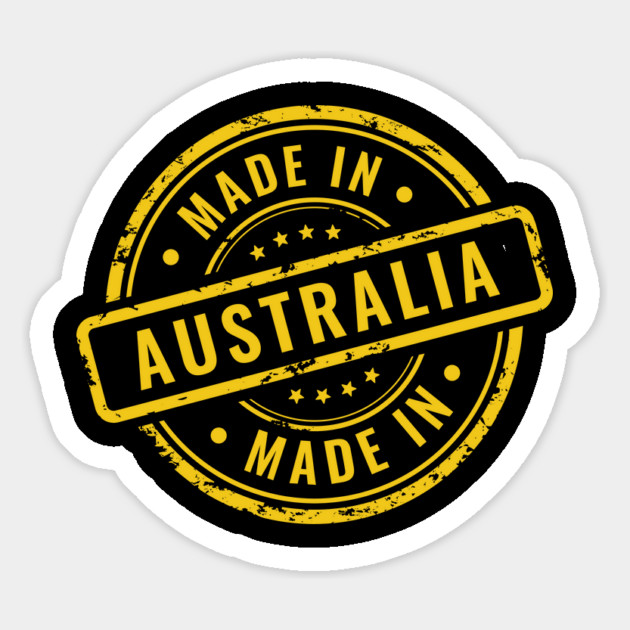 Made In Australia Magnet by Timeless Chaos