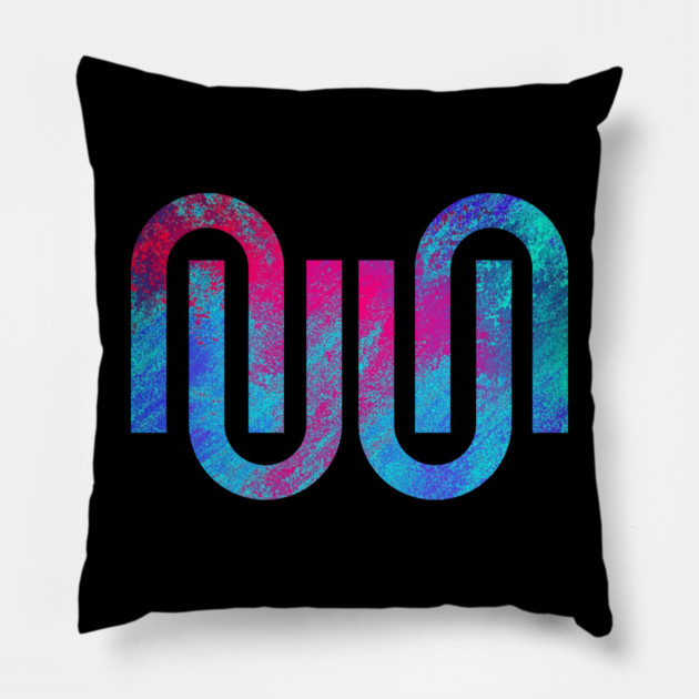 Baby Got Back X Geometry Pillow by casualteesinc