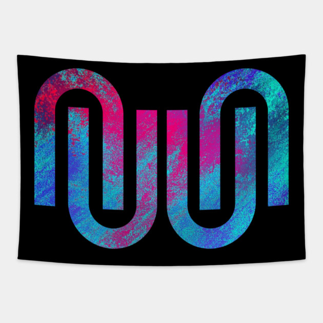 Baby Got Back X Geometry Tapestry by casualteesinc