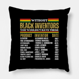 Heroes-of-Black-history Pillow