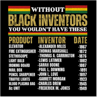 Heroes-of-Black-history Posters and Art