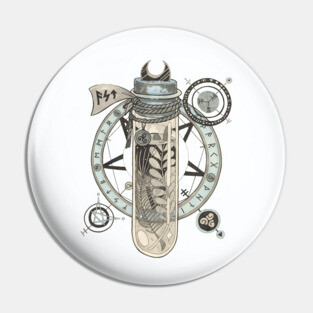 potion bottle Pin