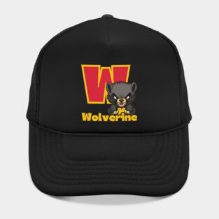 Wolverine - Alphabet Letters - Cute & Funny Hat