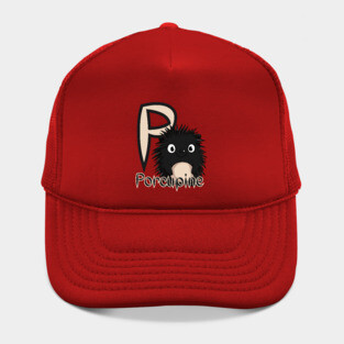 Porcupine - Animal Letters - Cute & Feral Hat