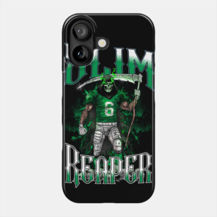 Slim Reaper: Green Death Phone Case