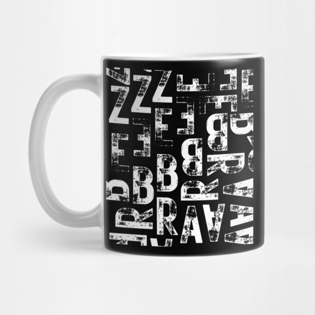 Zebra Mosaic - Typography Art - Postmodern & Grunge by TuncGK