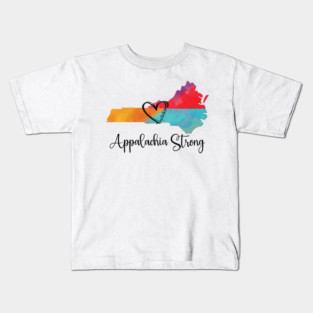 Appalachia Strong - Hurricane Helene Disaster Relief Kids T-Shirt