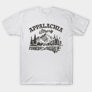 Appalachia Strong, Hurricane Helene, Virginia, Tennessee, North Caroline T-Shirt