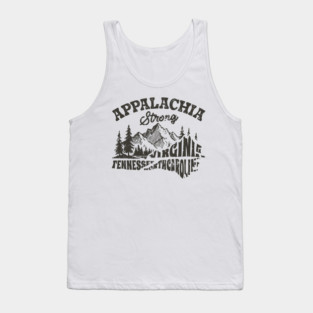 Appalachia Strong, Hurricane Helene, Virginia, Tennessee, North Caroline Tank Top