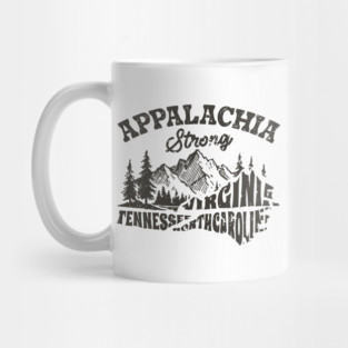 Appalachia Strong, Hurricane Helene, Virginia, Tennessee, North Caroline Mug