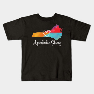 Appalachia Strong - Hurricane Helene Disaster Relief Kids T-Shirt
